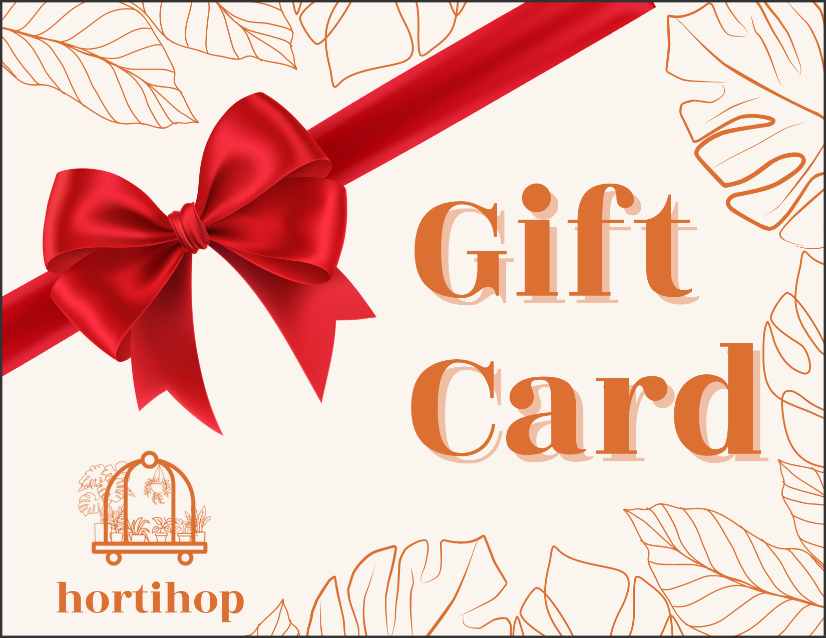 The Plant Lover: Hortihop Gift Card